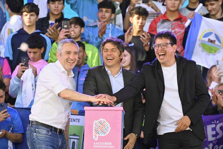 Axel Kicillof inauguró las finales de los Juegos Bonaerenses 2025 con más de 30.000 participantes en Mar del Plata Axel Kicillof inauguró las finales de los Juegos Bonaerenses 2025 con más de 30.000 participantes en Mar del Plata