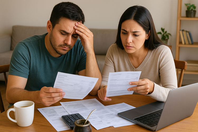 Crece el endeudamiento de las familias argentinas y cae el poder adquisitivo Crece el endeudamiento de las familias argentinas y cae el poder adquisitivo