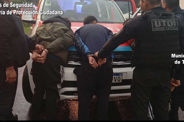 Robo de auto en General Pacheco: persecución y tres detenidos por el COT Tigre Robo de auto en General Pacheco: persecución y tres detenidos por el COT Tigre