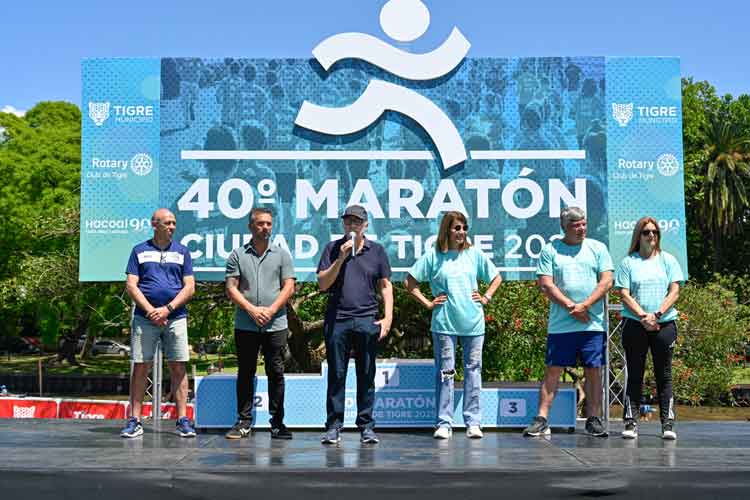 Una multitud participó de la tradicional Maratón Ciudad de Tigre 2025 Una multitud participó de la tradicional Maratón Ciudad de Tigre 2025