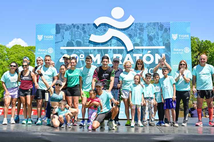 Una multitud participó de la tradicional Maratón Ciudad de Tigre 2025 Una multitud participó de la tradicional Maratón Ciudad de Tigre 2025