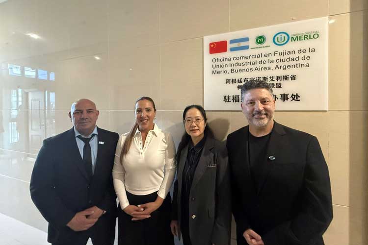 Merlo inauguró su primera oficina comercial en China para potenciar exportaciones y negocios Merlo inauguró su primera oficina comercial en China para potenciar exportaciones y negocios