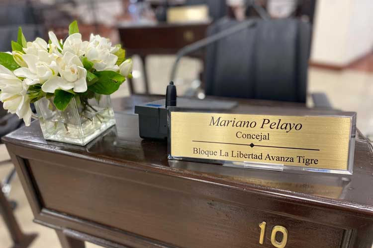 El HCD de Tigre rindió un emotivo homenaje al concejal Mariano Pelayo El HCD de Tigre rindió un emotivo homenaje al concejal Mariano Pelayo