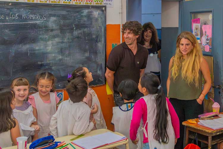 Juan Andreotti anunció cuáles son las 7 escuelas de San Fernando que serán renovadas durante el verano