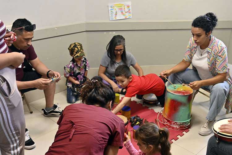 Tigre realizó consultorios abiertos para niños con discapacidad en el Centro Frida Kahlo