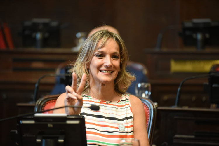Malena Galmarini ya es Senadora Provincial por la Primera Sección