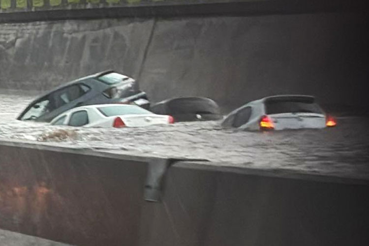 Temporal en San Isidro: cayeron 88 milímetros en dos horas, la lluvia más intensa de los últimos años