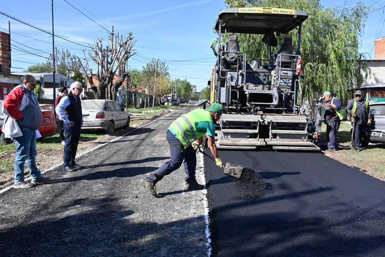 Tigre completó la pavimentación de más de 90 cuadras durante 2025