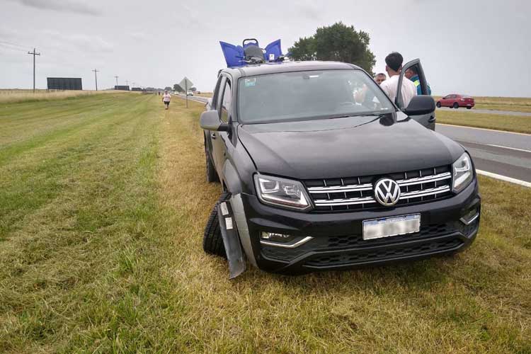Mano dura en las rutas: Provincia inhabilita a automovilista tras un choque en Ruta 11