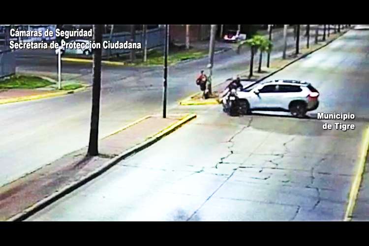 Choque entre moto y camioneta en General Pacheco: el conductor dio positivo en el narcotest