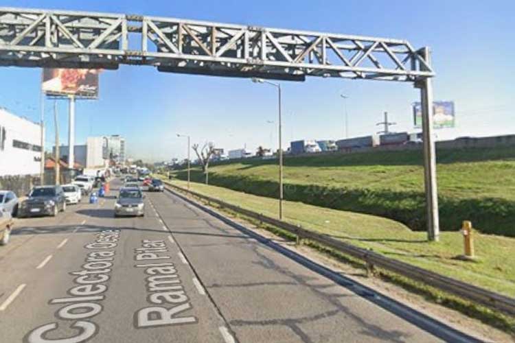 Choque fatal en Panamericana: un motociclista murió a la altura de Pacheco