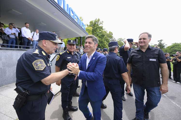 Kicillof abrió el Congreso Provincial de Seguridad y defendió la inversión estatal en la Policía