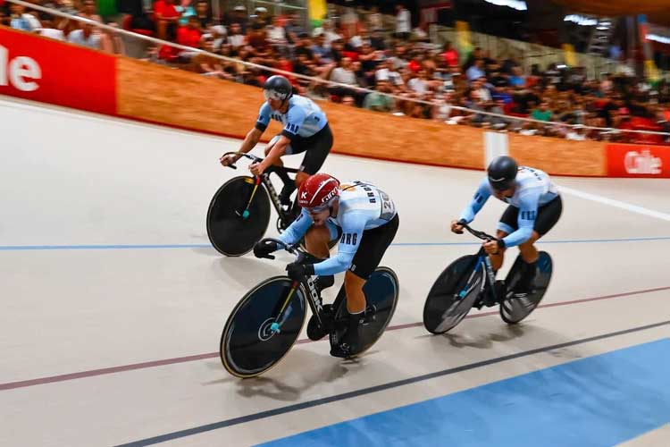 Panamericano de Ciclismo de Pista 2026: Argentina ganó cuatro medallas en Santiago de Chile
