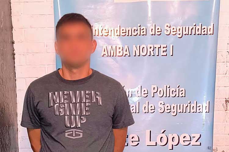 Vicente López: golpeó a una mujer cuando salía de su casa, la obligó a volver a entrar y le robó