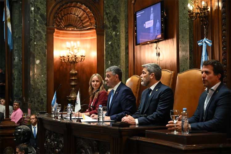Jorge Macri apuntó contra Nación y Provincia en la apertura legislativa