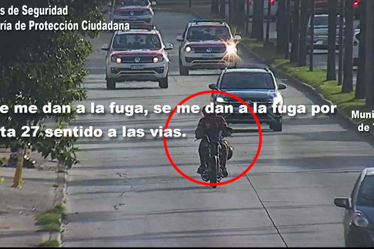 Persecución en Benavídez: dos sospechosos fueron detenidos tras fugarse en moto