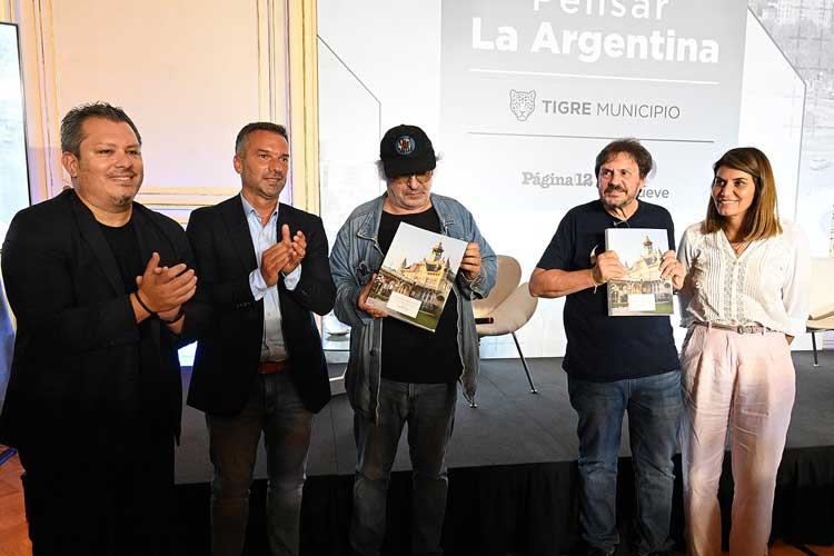 Tigre lanzó el ciclo de charlas “Pensar la Argentina” con Felipe Pigna y Pedro Saborido en el MAT