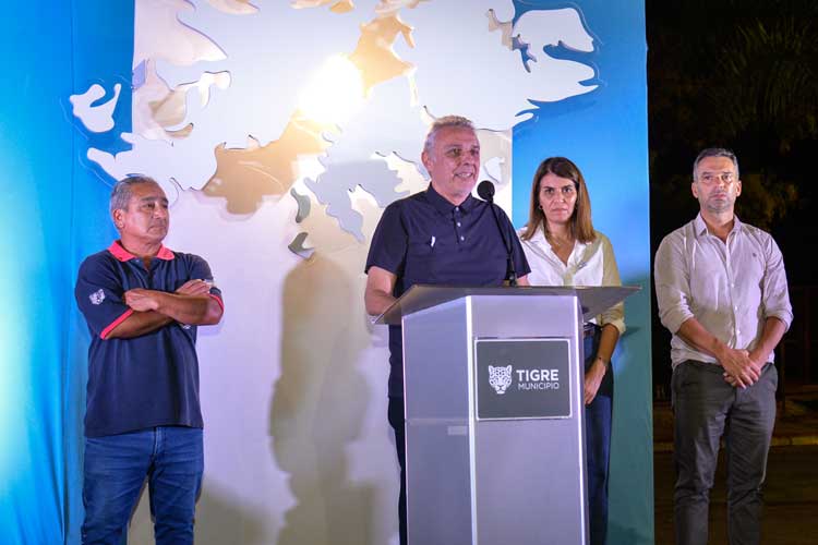 Tigre realizó una emotiva vigilia por Malvinas en Ricardo Rojas con ex combatientes y vecinos, a 44 años de la guerra.