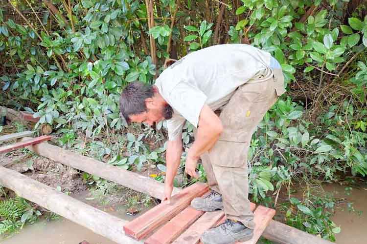 Obras en el Delta de Tigre: reparan puentes, pasarelas y mejoran la iluminación