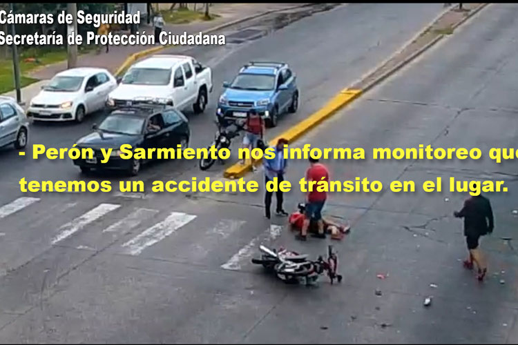 Accidente en Benavídez con moto y conductor alcoholizado dejó un menor herido