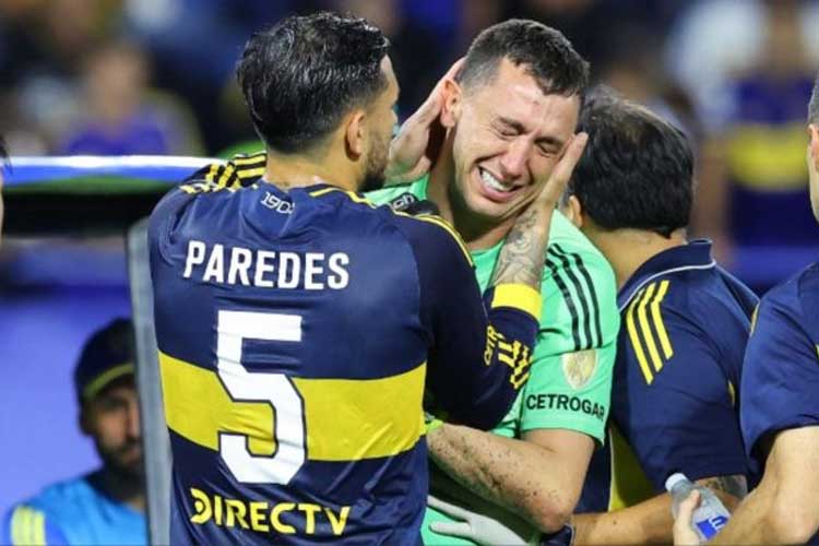 Agustín Marchesín sufrió rotura de ligamentos cruzados y estará 8 meses fuera en Boca