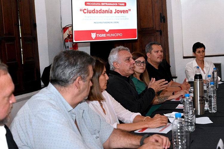 Tigre presentó el programa Entramados “Ciudadanía Joven” para jóvenes en conflicto con la ley