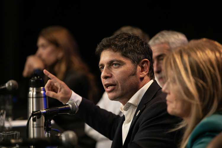 Duro discurso de Kicillof: habló de “política criminal” contra la educación