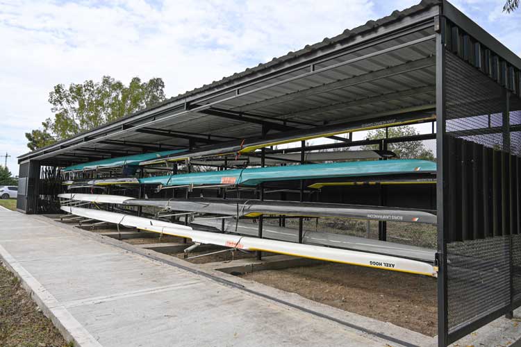 El Tigre Boat Club inauguró su nueva guardería de botes 