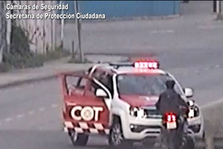 General Pacheco: robó una moto, escapó y las cámaras del COT lo siguieron hasta detenerlo