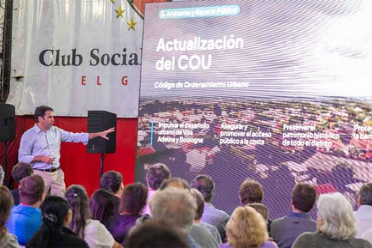 Ramón Lanús anunció más seguridad y cambios urbanos para Villa Adelina y Boulogne