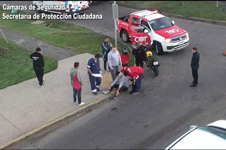 Ciclista cruzó imprudentemente y fue atropellado por un auto en General Pacheco