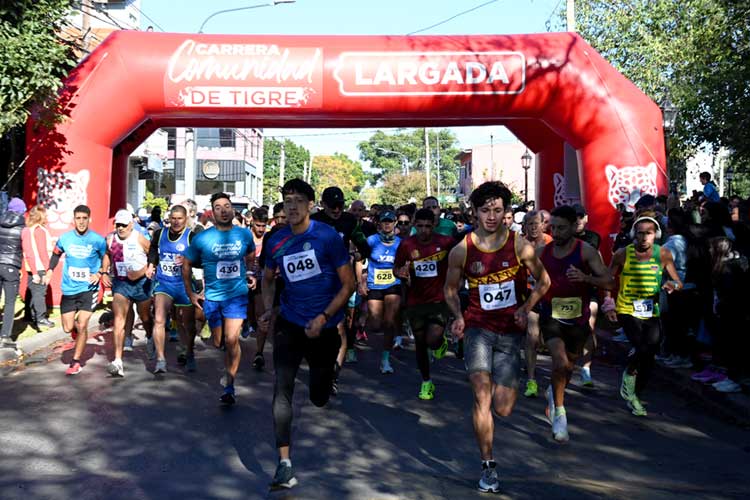 Carrera Comunidad Tigre: miles de vecinos participaron de la jornada deportiva por el aniversario de General Pacheco