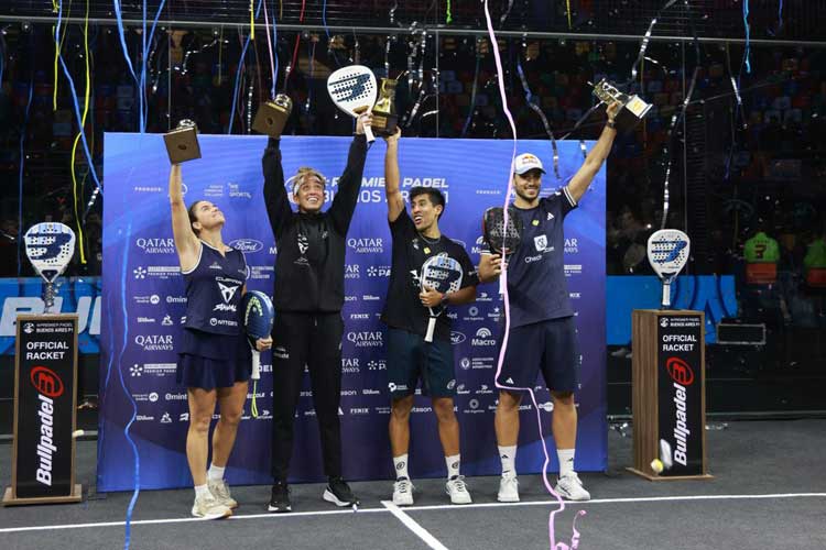 Furor por el pádel en Buenos Aires: Con casi 17 mil personas en Parque Roca, cerró el prestigioso torneo Premier P1