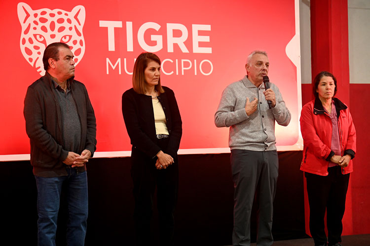 Julio Zamora junto a las organizaciones comunitarias: “La decisión es seguir sosteniendo las políticas sociales en Tigre”