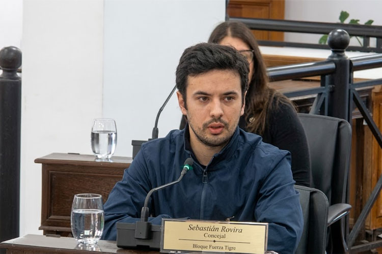 Sebastián Rovira cuestionó la rendición de cuentas y apuntó contra el bloque de LLA en Tigre