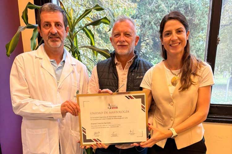 El Hospital Central de San Isidro fue acreditado como centro de referencia en cáncer de mama