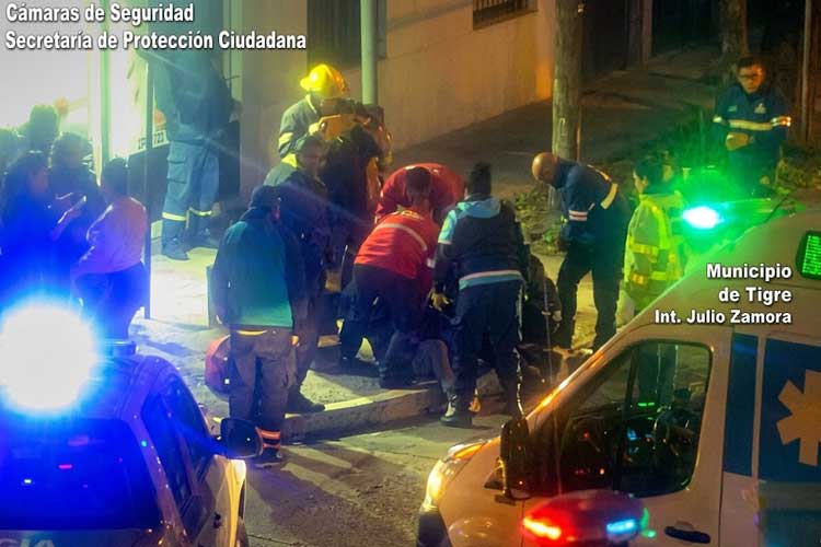 Un motociclista resultó herido tras un choque con un auto en Don Torcuato