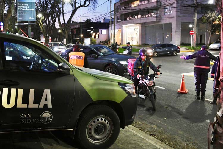 San Isidro reforzó los operativos de seguridad y reportó 177 detenidos o demorados durante mayo