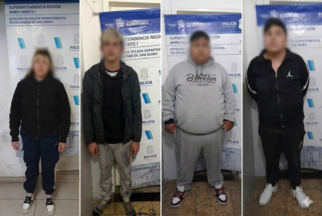 San Isidro: desbaratan una banda de motochorros que operaba en Boulogne y se refugiaba en San Martín