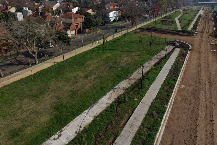 San Isidro avanza con el parque Teniente Estévez en Boulogne: tres manzanas, obras hidráulicas y nuevos espacios públicos