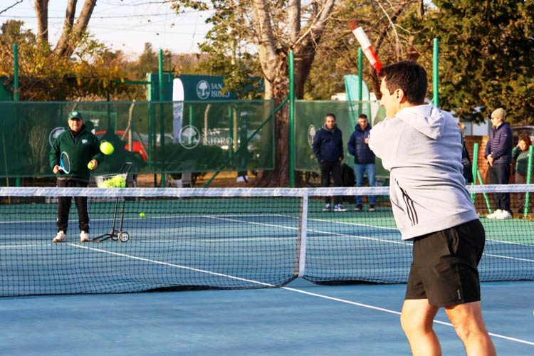 San Isidro renovó las canchas de tenis del Campo de Deportes Nº 6 y anunció nuevas obras deportivas