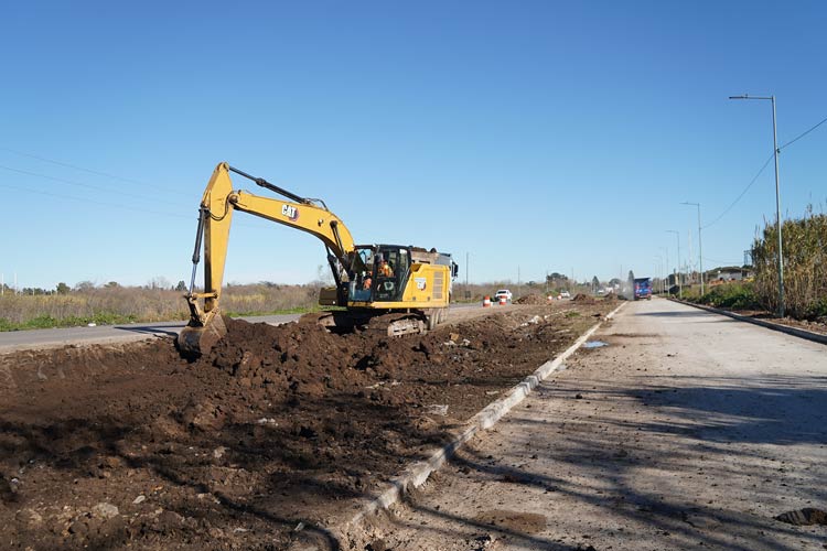 Ruta Provincial 1003: avanza la obra de ampliación con doble calzada entre Merlo y Morón