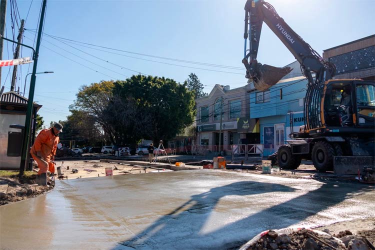 San Isidro avanza con obras sobre Blanco Encalada y habrá desvíos durante tres semanas