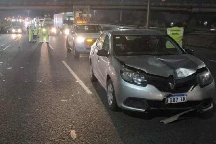 San Isidro: una persona fue atropellada en la Panamericana y el operativo provocó largas demoras