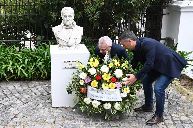 Tigre recordó el desembarco de Santiago de Liniers con un acto oficial encabezado por Julio Zamora Tigre recordó el desembarco de Santiago de Liniers con un acto oficial encabezado por Julio Zamora