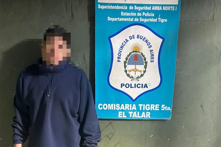 Tigre: detuvieron a un hombre acusado de robar más de $1 millón y cheques en un taller de camiones