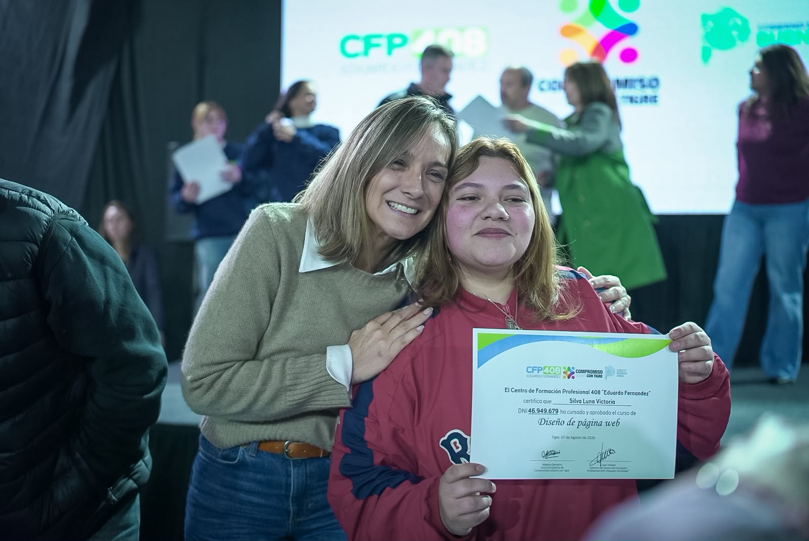Compromiso Urbano con Tigre entregó más de 600 diplomas de formación en oficicios