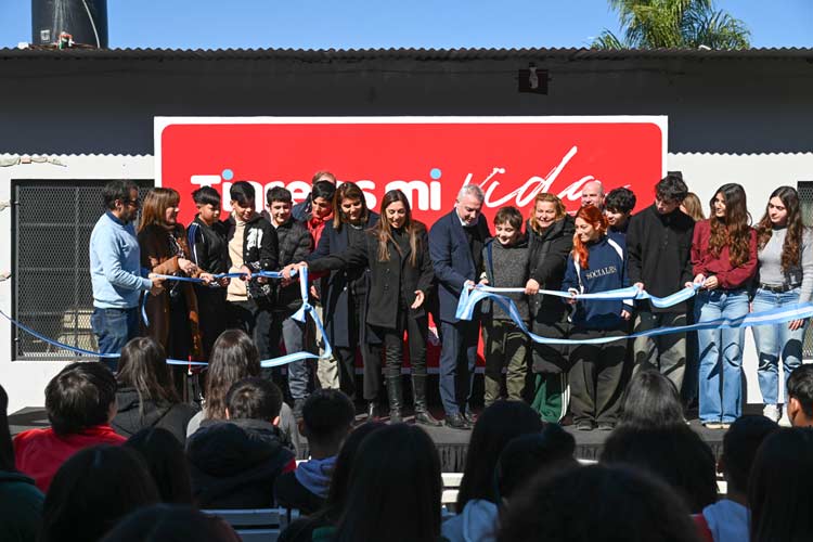 Julio Zamora inauguró obras en la Secundaria N° 21 de Benavídez y destacó más de 40 proyectos educativos en Tigre