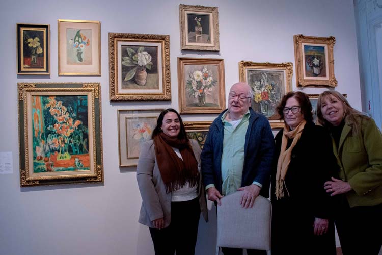 Museo de Arte Tigre recibió a Guillermo Jaim Etcheverry tras la donación de 250 obras