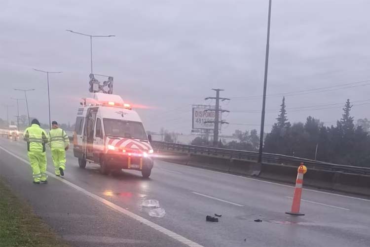 Panamericana: murió un policía tras chocar con un colectivo de la línea 60 en Garín